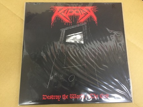 Ripper - The Exit / Destroy the World LP (レッドビニール)