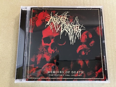 Angel Death - Memoirs of Death - The History 1986​-​1995​.​.​.​2021 CD
