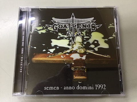Goatpenis - Semen Anno Domini 1992 CD