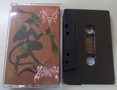 Abject 666 / Zarach 'Baal' Tharagh - The Goat is your Master/ Choose your God split テープ