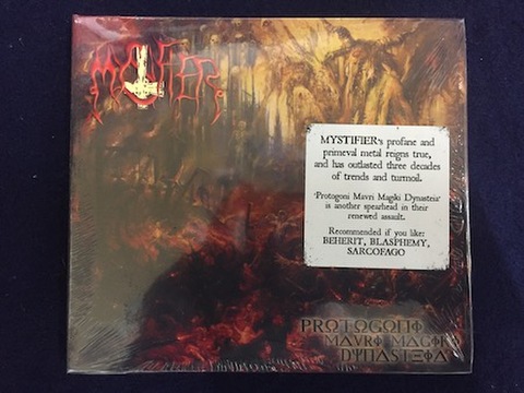 Mystifier - Protogoni Mavri Magiki Dynasteia デジパックCD
