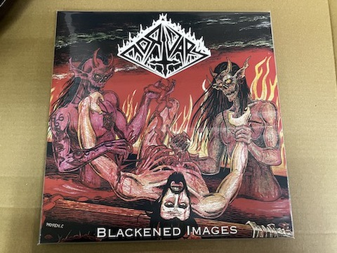 Mortuary - Blackened Images / Where Death Takes Your Soul 2枚組LP + Poster (黒盤)