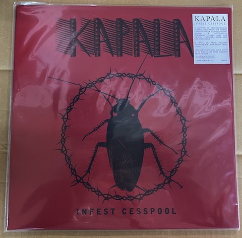 Kapala - Infest Cesspool LP (黒盤)