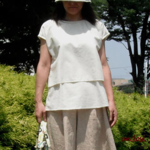 キット/C/Lボイルで作るフレンチレイヤーチュニック