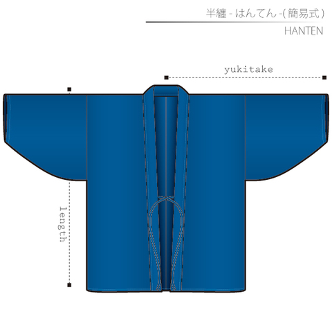 袢纏－はんてん－（簡易式）　A3&A4 PDF【ＵＳＢユーザー様専用】