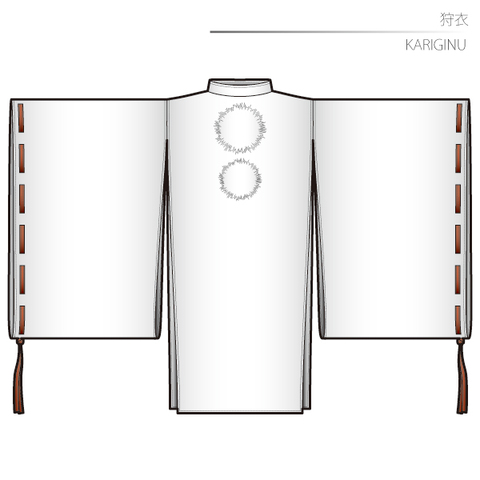 Kariginu Ladies'-L size [Letter paper download pattern]