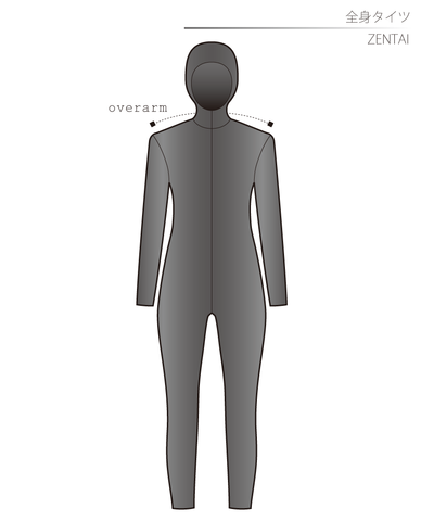 Zentai Ladies'-M size [Letter paper download pattern]