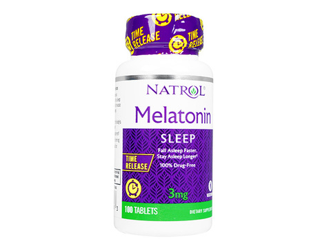 Natrol/メラトニンタイムリリース(Melatonin TimeRelease) 3mg