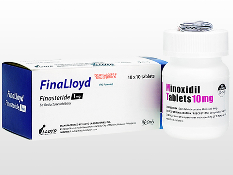 フィナロイド1mg+ミノキシジル10mg(FinaLloyd1mg + MinoxidilTablets10mg)