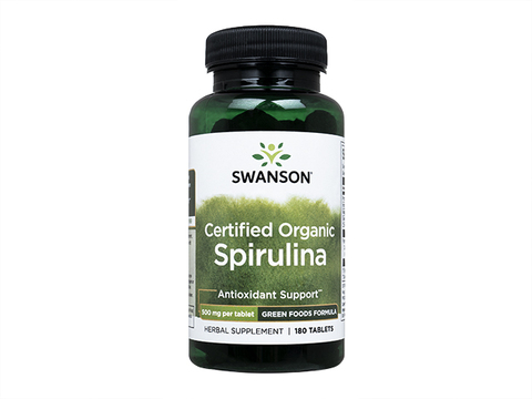 Swanson/オーガニック・スピルリナ(Organic Spirulina)