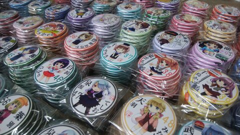 【期間限定】萌えっ子缶マグネット（単品販売）●