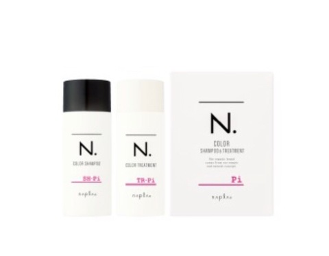【サロン専売品】ピンク　N. カラーシャンプー&トリートメントミニセット40mL&40g　正規品