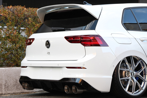 Golf8 R/GTI リアウイング CARBON（Voomeran製）
