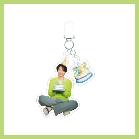2024 HA MIN WOO FANMEETING IN TOKYO [HAPPY SEASON] ACRYLIC KEYRING