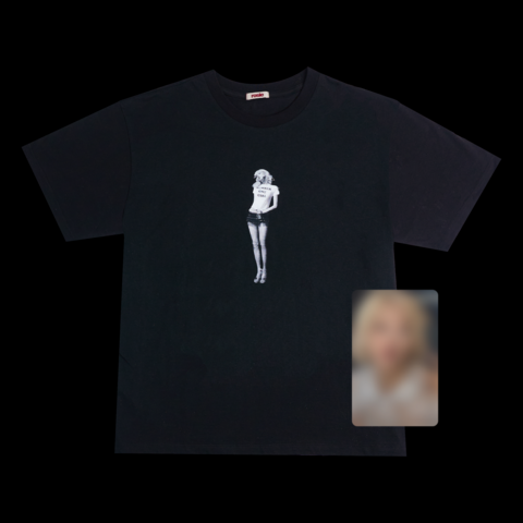 ROSÉ [ROSIE]ROSIE BLACK T-SHIRT