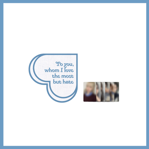 [NMIXX] [Blue Valentine:inside the heart] POP-UP MD BOOK MARK