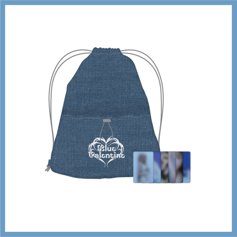 [NMIXX] [Blue Valentine:inside the heart] POP-UP MD STRING BAG
