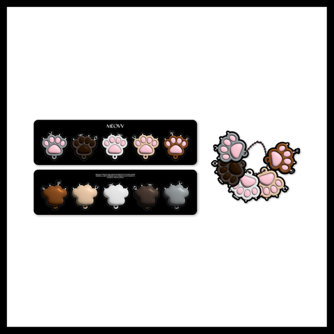 [MEOVV] [MY EYES OPEN VVIDE] POP-UP MD PVC SOFT KEYRING