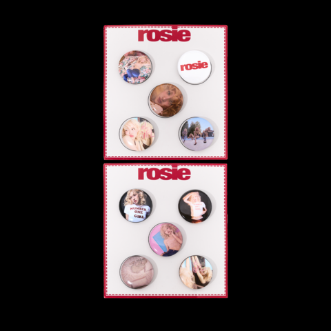 ROSÉ [ROSIE] PIN BUTTON SET 