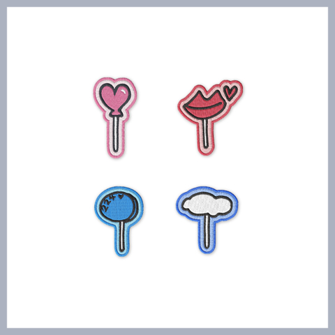 [KISS OF LIFE] JAPAN POP-UP STORE OFFICIAL MD WAPPEN BADGE