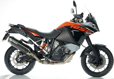 Bos exhaust KTM 1190 R/アドベンチャー BK/CA