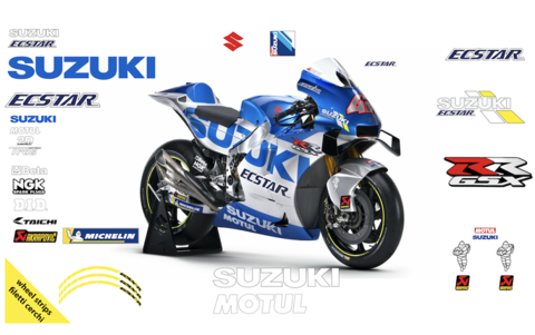 MotoGP 2020 GSX-RR レプリカ グラフィックステッカー