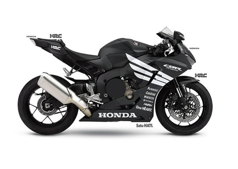 MotoGP/SBK HONDA ウインターテスト グラフィックステッカー