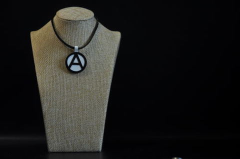(A) Symbol Necklace White