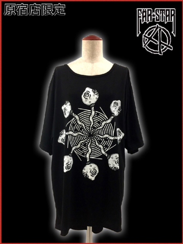 MEJIBRAY メト×far★Star コラボロング丈T 終了 MEJIBRAY メト×FAR☆STAR Tシャツ | FAR☆STAR