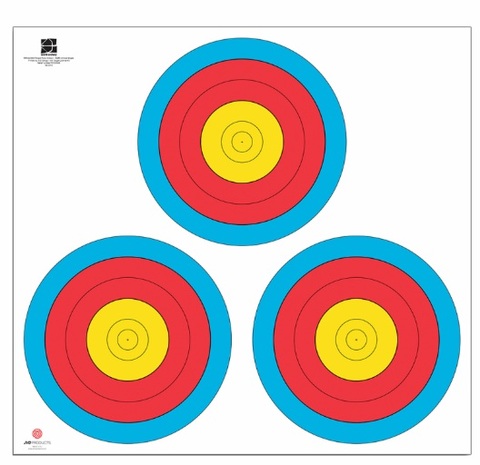 【JVD】インドア的三角 公認的 / Target Face 20cm Indoor triangle