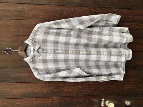 WAX THM wool mix heavy oz shirts ザハードマン THE HARD MAN ザ ハードマン/ WAX - Linen shirts リネンシャツ