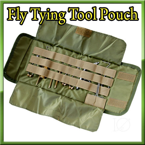 タイイングツール用 ポーチ Fly Tying Tool Pouch 収納ケース
