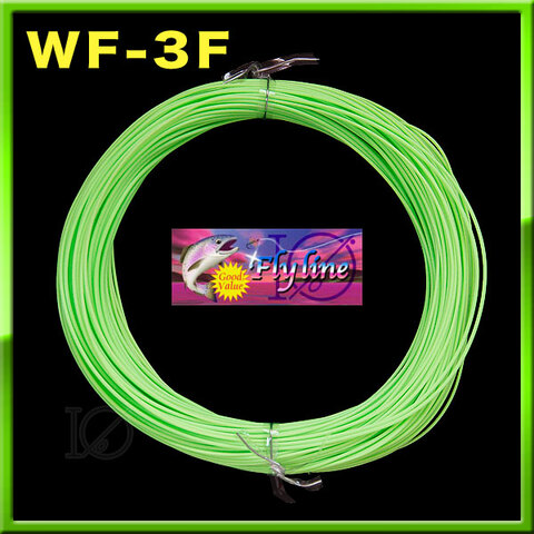 【イオ】 フライライン WF-3F pale green フローティングライン FLY LINE
