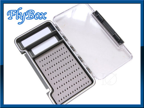 FLY BOX フライケース ボックス 薄型透明タイプ マグネット付き