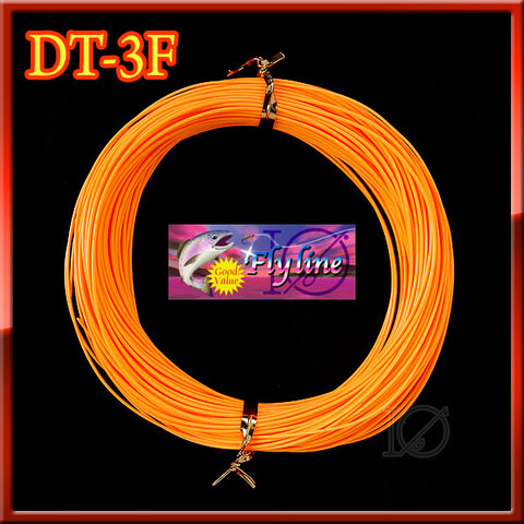 【イオ】 フライライン DT-3F 綺麗なオレンジ Orange Color
