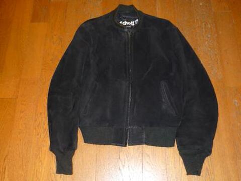 Schott のスウェードジャケット