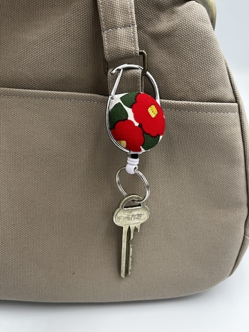 キーリール　mini赤椿