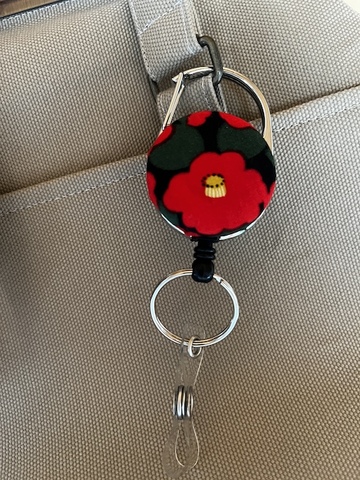 キーリール　mini黒椿