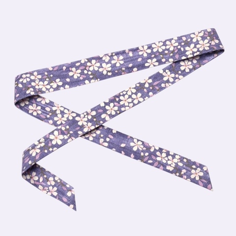 リボン　桜パープル