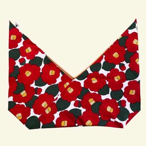 あずま袋大　赤椿