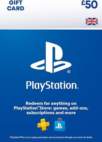 【英国版】プレイステーション ネットワークカード ￡50 psn