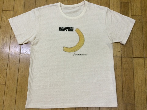 ※SOLD OUT!!「ふくしまOTC×よしかねたくろう「MACARONI FORTY ONE」Tシャツ