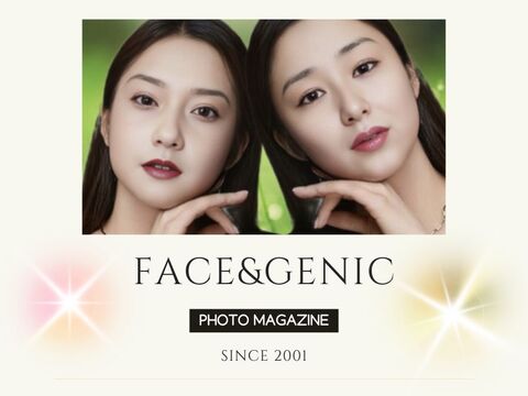 FACE&GENIC モデル撮影