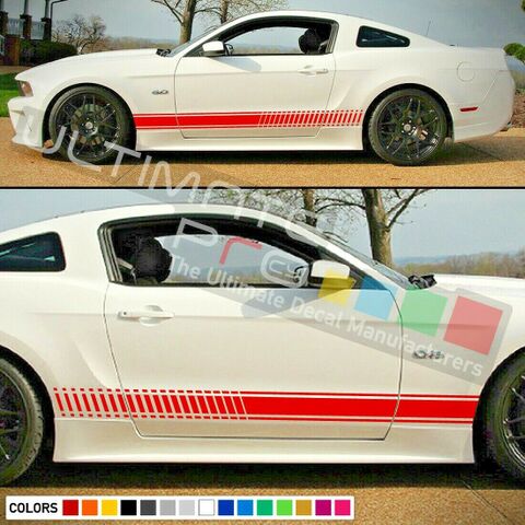 グラフィック デカール ステッカー 車体用 / フォード マスタング 2014 / ストライプステッカー