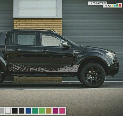 グラフィック デカール ステッカー 車体用 / フォード レンジャー T6 2015 2016 2017 2018 / スプラッシュステッカー