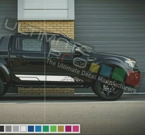 グラフィック デカール ステッカー 車体用 / フォード レンジャー 2013 2014 2015 2016 2020 / サイドドア ストライプグラフィック
