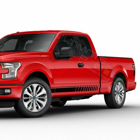 グラフィック デカール ステッカー 車体用 / フォード F-150  スーパーキャブ 2020 / サイドドア ストライプステッカー