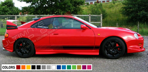 グラフィック デカール ステッカー 車体用 / トヨタ セリカ GT4 1998 1999 2000 / ストライプステッカー