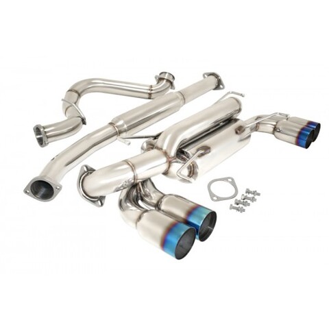 スバル インプレッサ WRX Sti GRB//A-Line GRF 08-12 Manzo USA  パフォーマンス エキゾーストマフラー