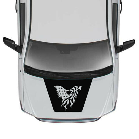 グラフィック デカール ステッカー 車体用 / トヨタ タンドラ 2017 2018 2019 / フードステッカー